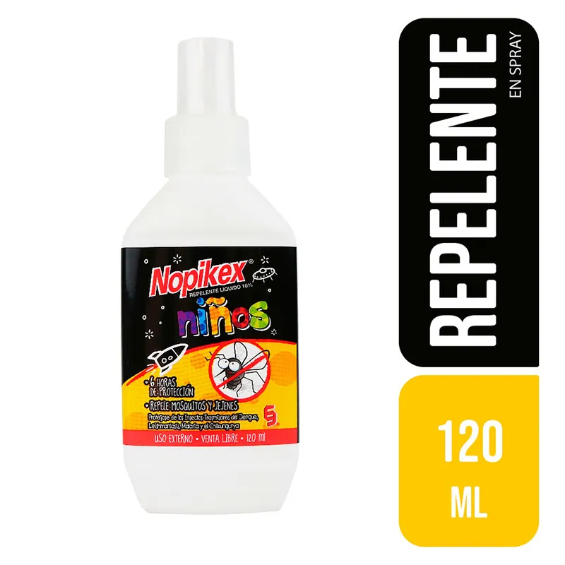 Repelente Nopikex niños Spray 120 mL