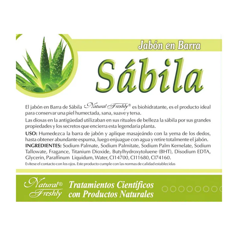 Jabon de Sabila 90 g NF