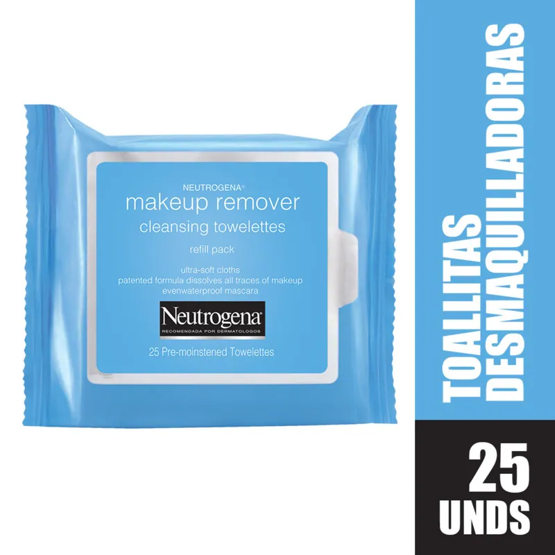 Neutrogena Toallitas Desmaqui 25 unidades