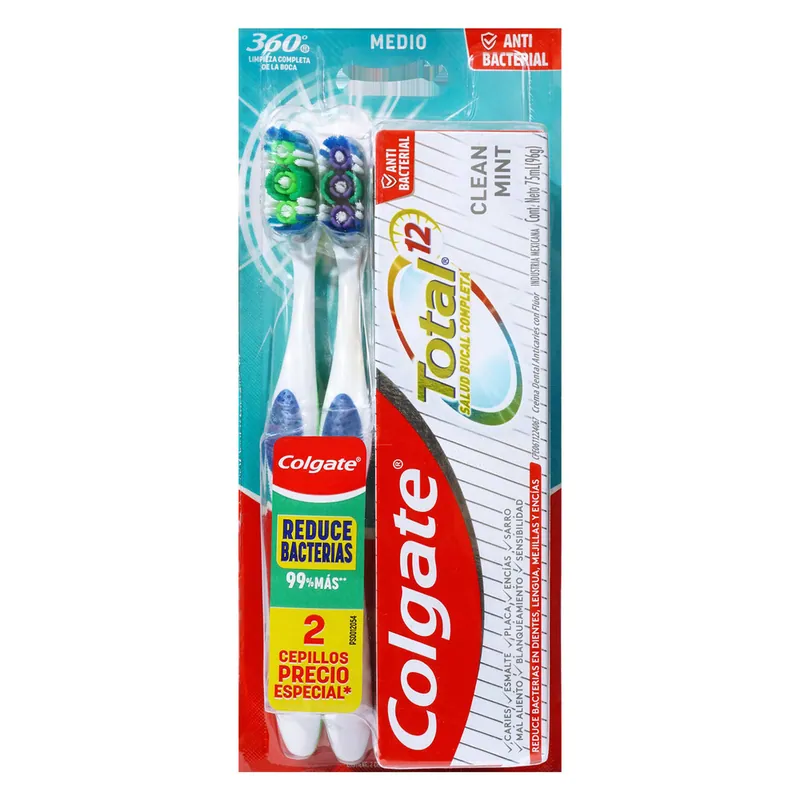 Cep Colgate 360 Twinpack+tot 75 mL Med
