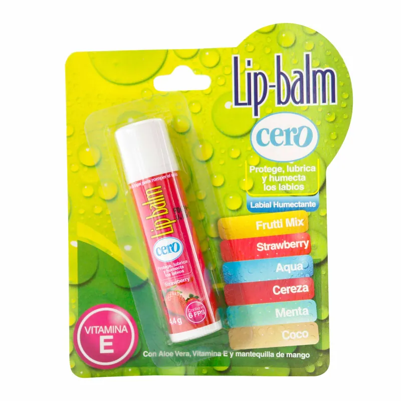 Prot Labial Lip Balm Cero Strawberry