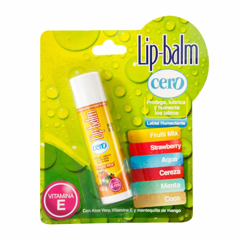 Prot Labial Lip Balm Cero Frutti Mix