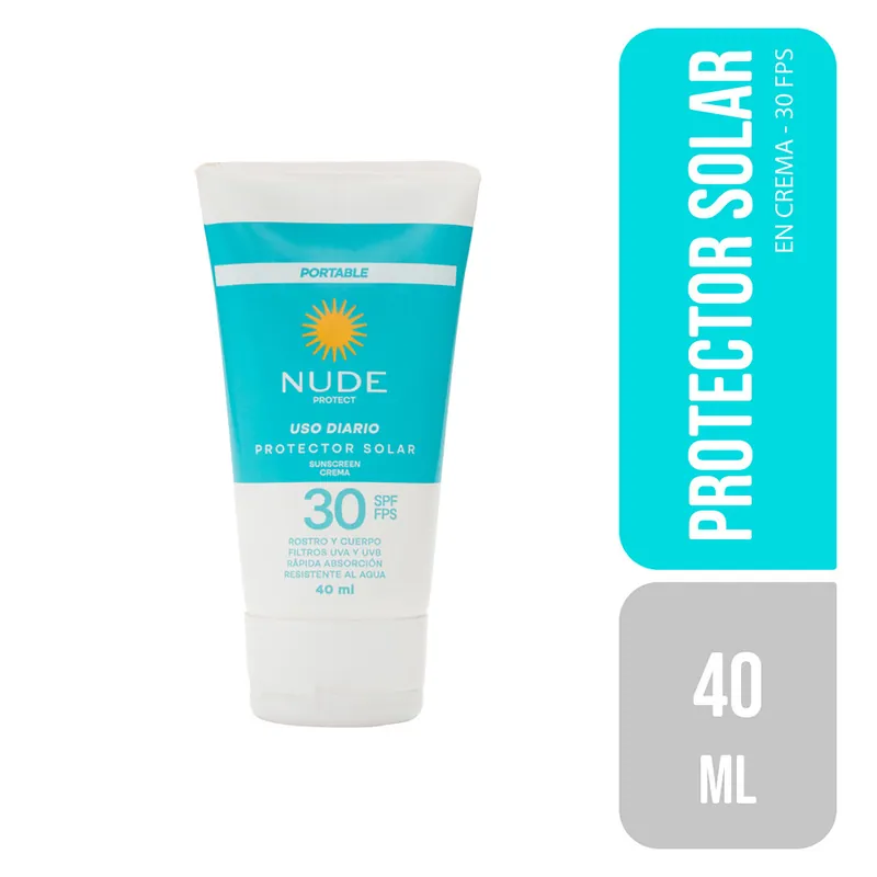 Protector Nude Spf 30 Portable 40 mL