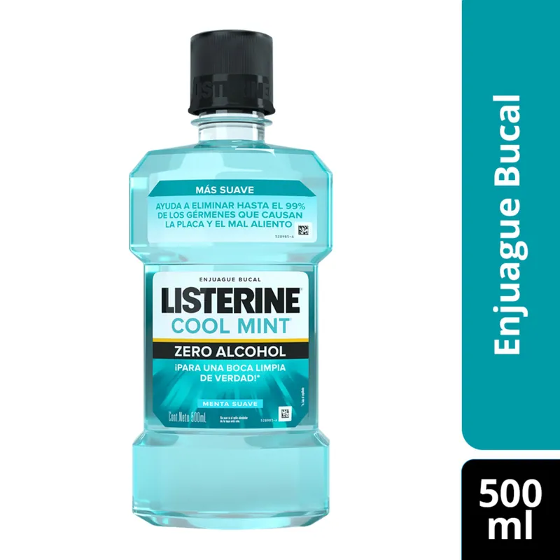 Listerine Zero sin Alcohol 500 mL