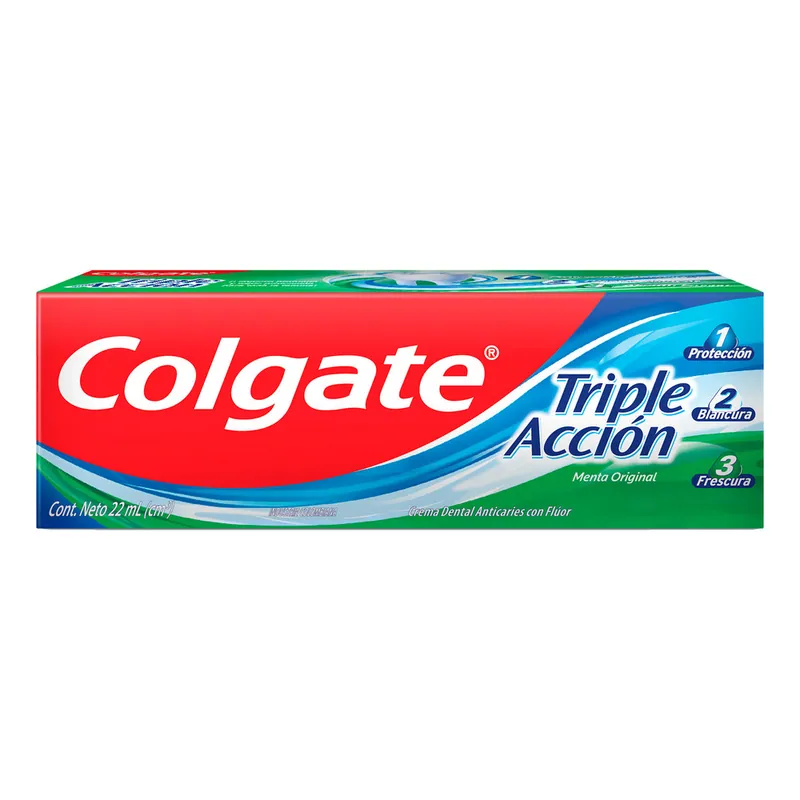 Crema dental Colgate Tri Acc 22 g 12 unidades