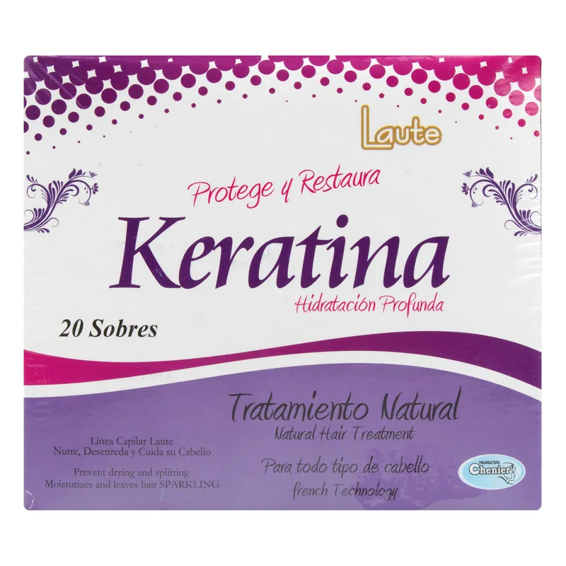Keratina sobres 35 mL Display 20 unidades