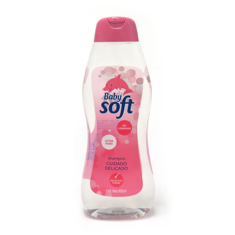 Champú Baby Soft Cuidado Delicado 800 mL