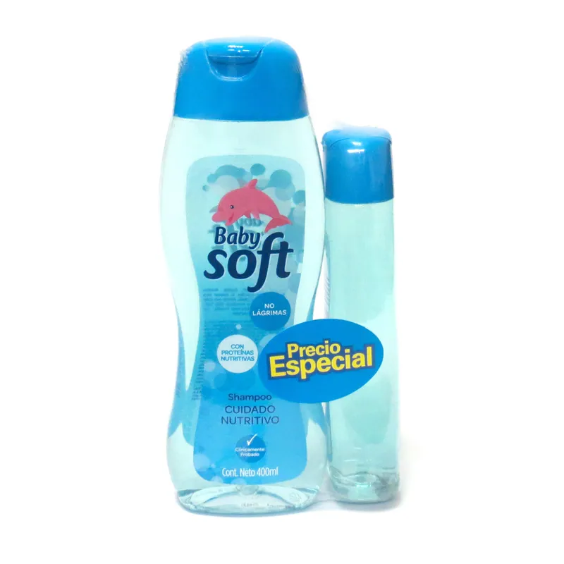 Champú Baby Soft Cui Nut 400 Ml+200 mL P E