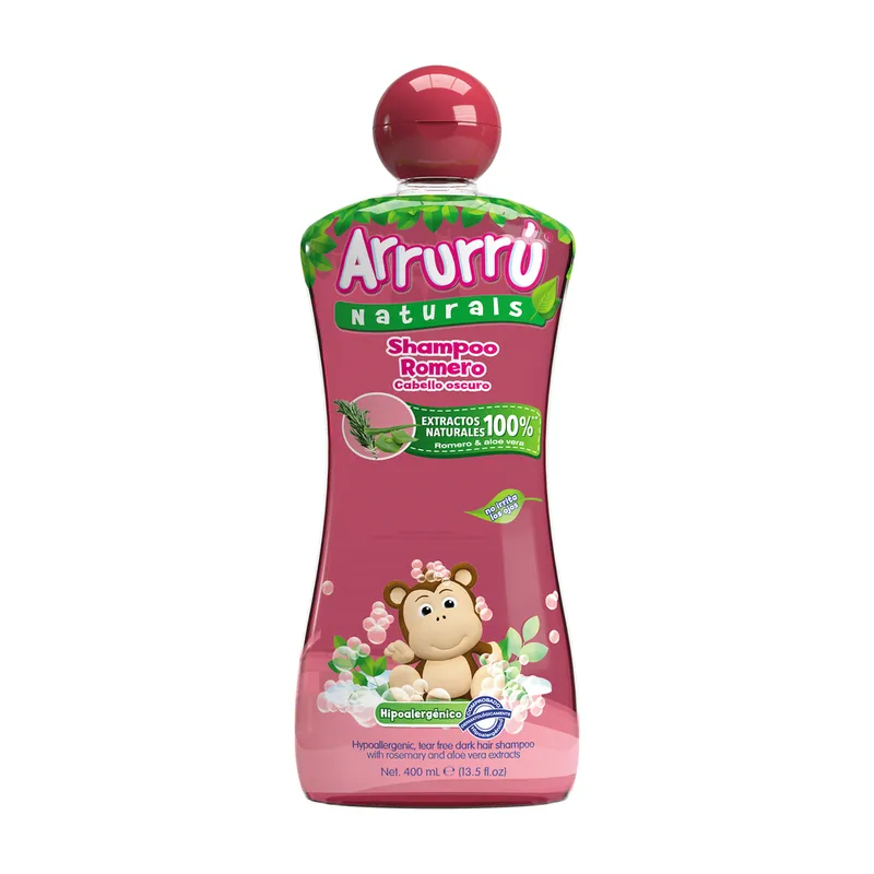 Champú Arrurru Cabello Oscuro Romero 400 mL