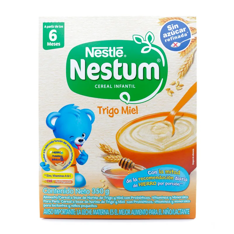 Nestle Nestum Bl 350 g Trigo Miel