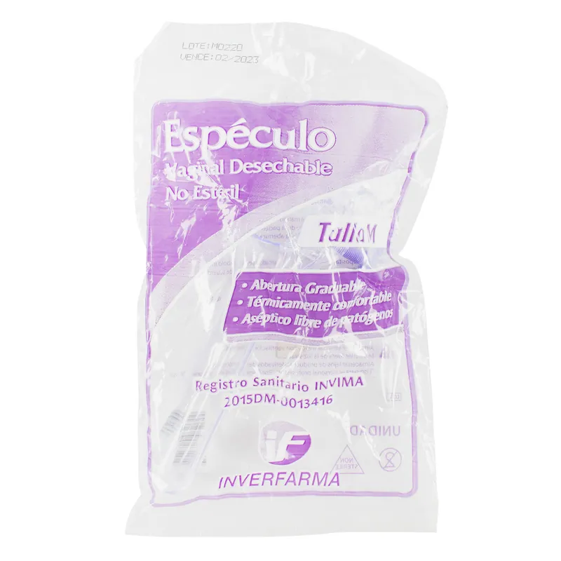 Especulo Vaginal Desech Estandar Inverfa
