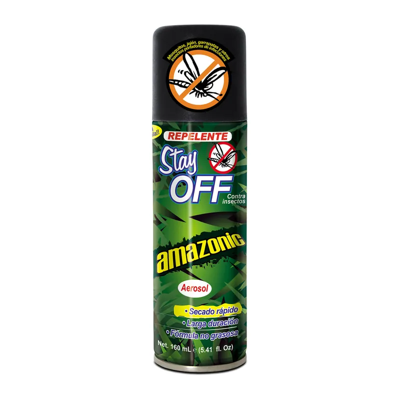 Repelente Stay Off Aero Amazonic 160 mL