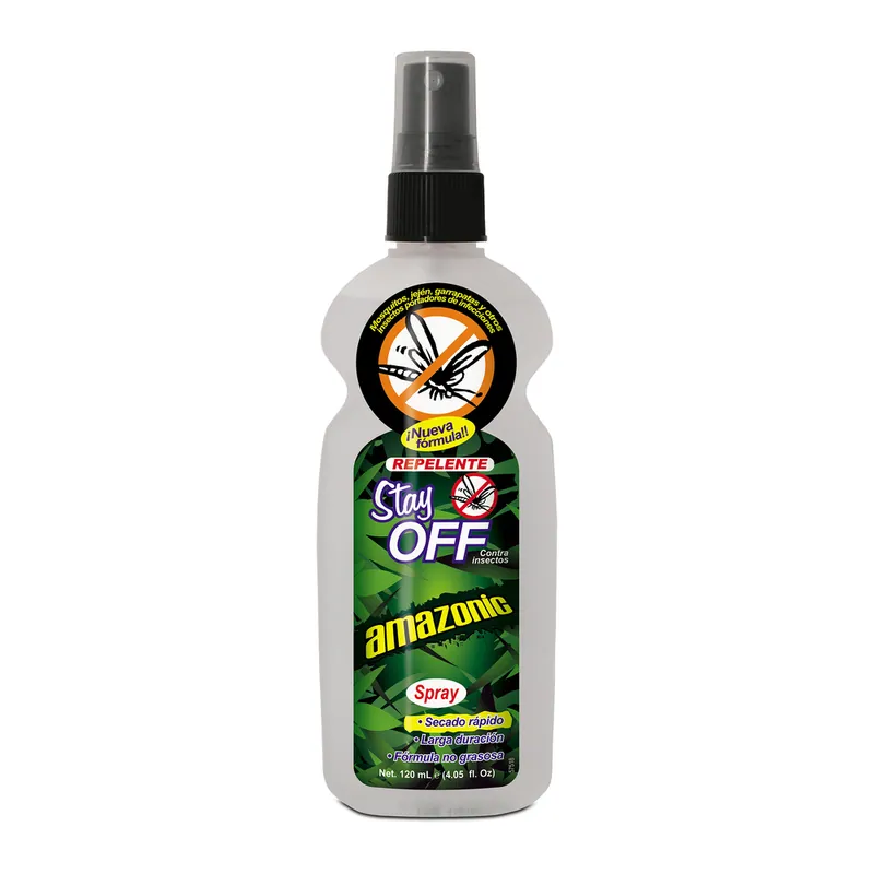 Repelente Stay Off spray Amazonic 120 mL