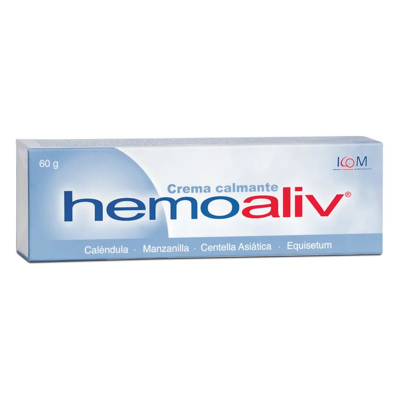 Crema Calmante Hemoaliv 60 g ICOM