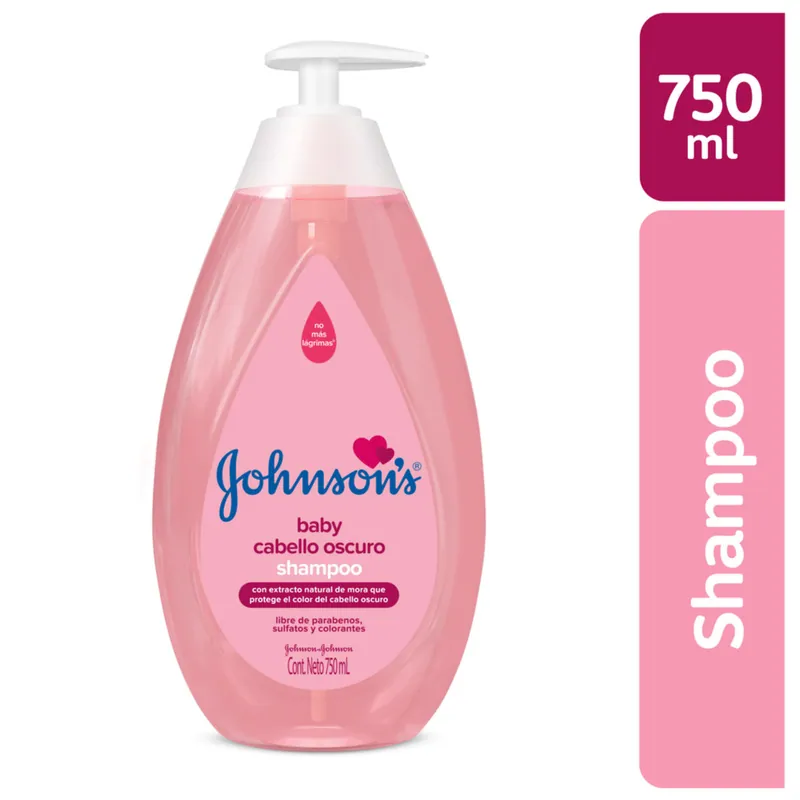 Champú Jj Baby Cabello Oscuro 750 mL