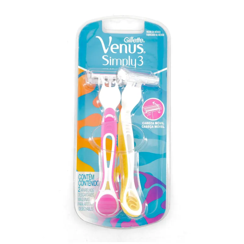 Máquina Desechable Venus 3 2 unidades