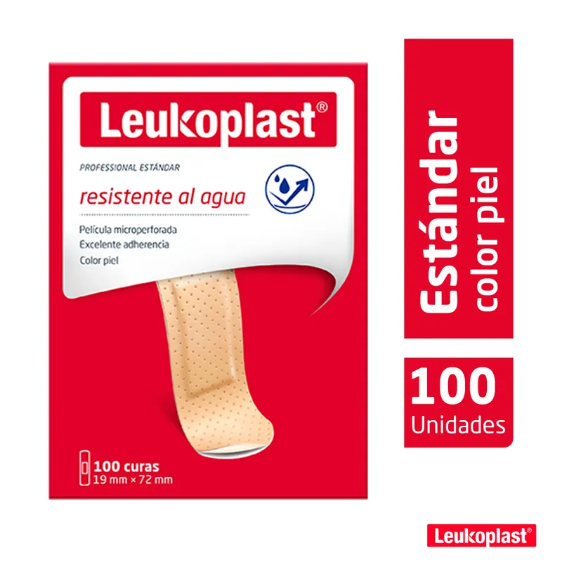 Curas Leukoplast Piel 100 unidades