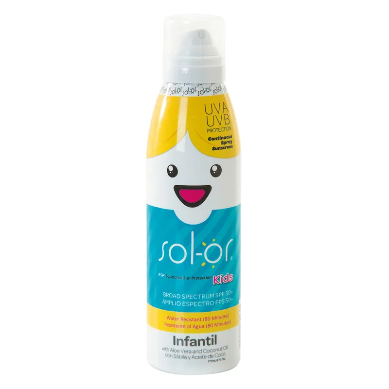 Bloq Sol-Or Kids Fps 50 Res Agua 177 mL