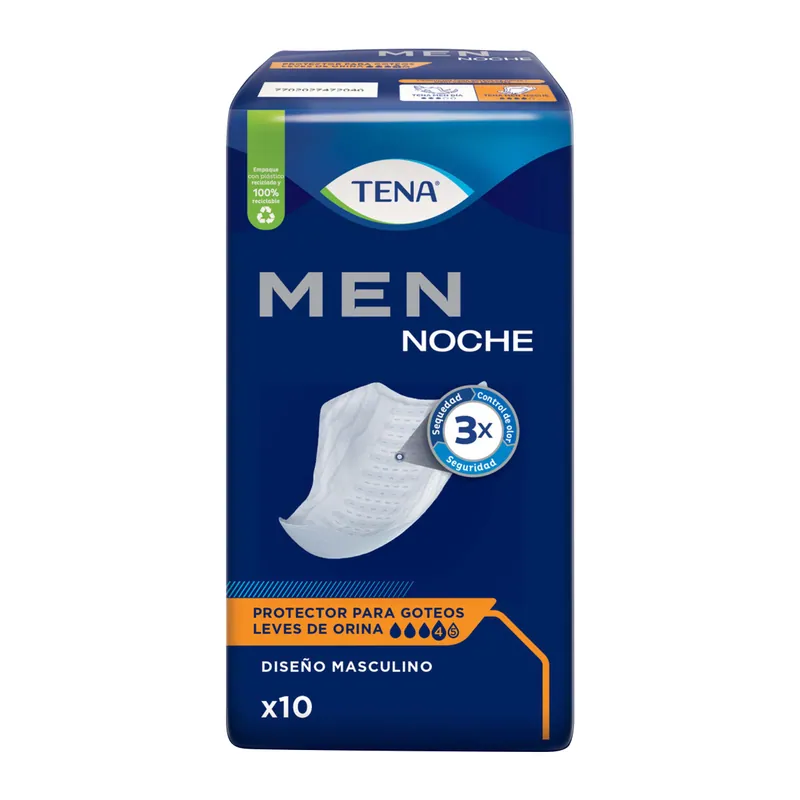 Pan Tena For Men Noche 10 unidades Protec