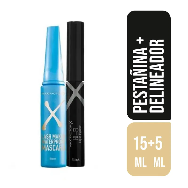 Pestañina Lash Maker+delin Negro P E