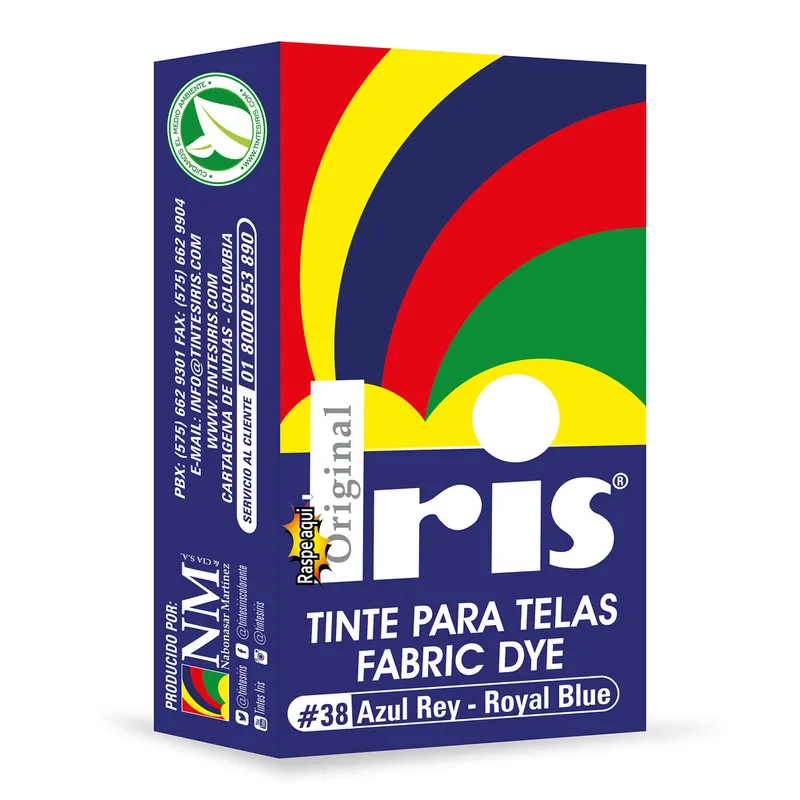 Tinte Iris Azul Rey Efe 38 9 g