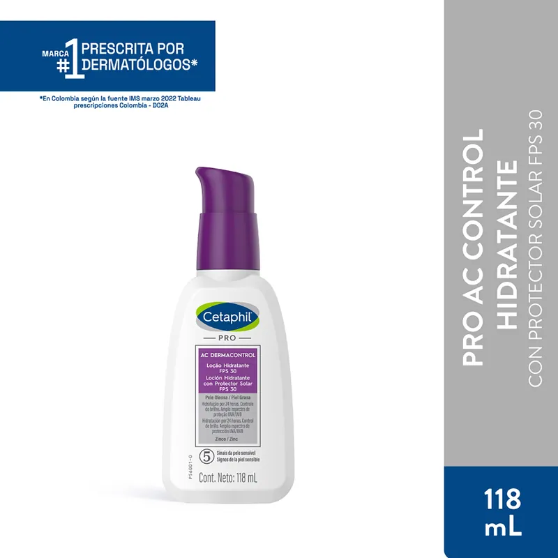 Cetaphil Dermocontrol Hidr 118 mL