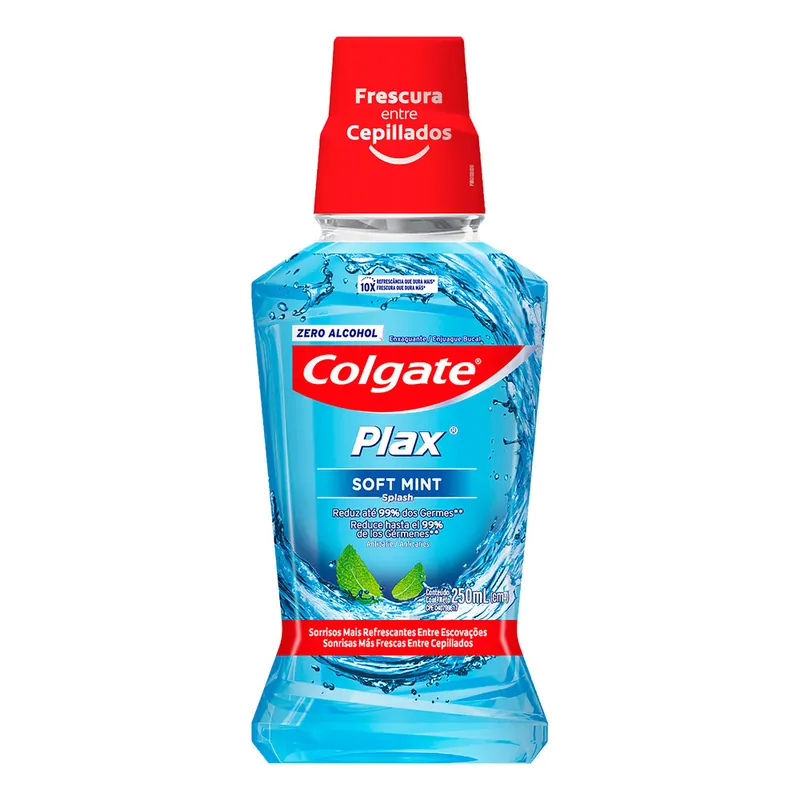 Enjuague Colgate Plax Softmint 250 mL