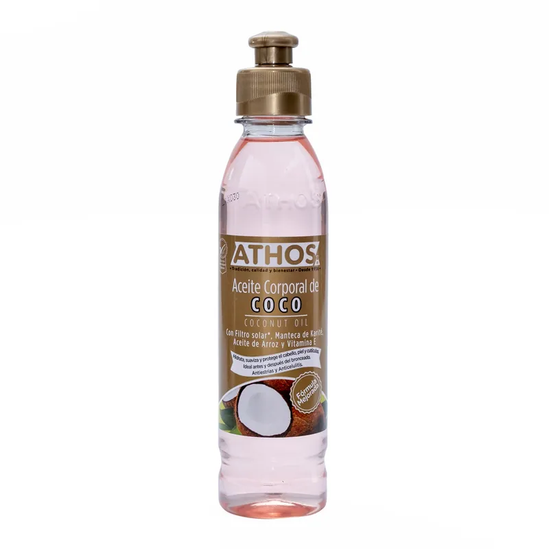 Aceite Corporal Athos Coco 250 mL