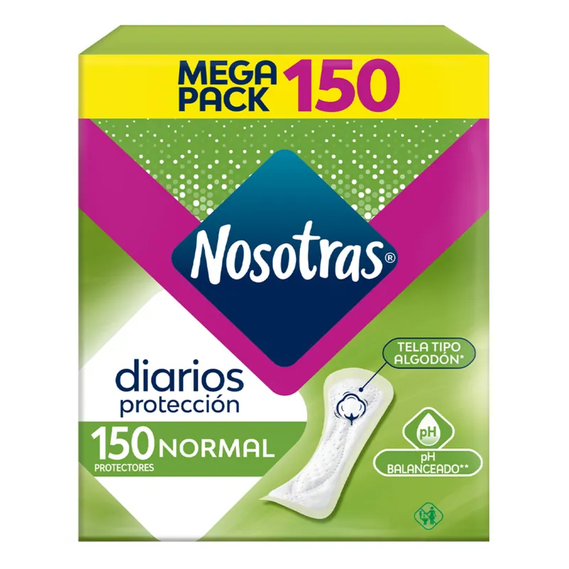 Prot Nosotras Diarios 150 Uds