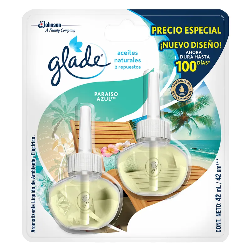Ambient Glade 2 Aceite Paraiso Azul