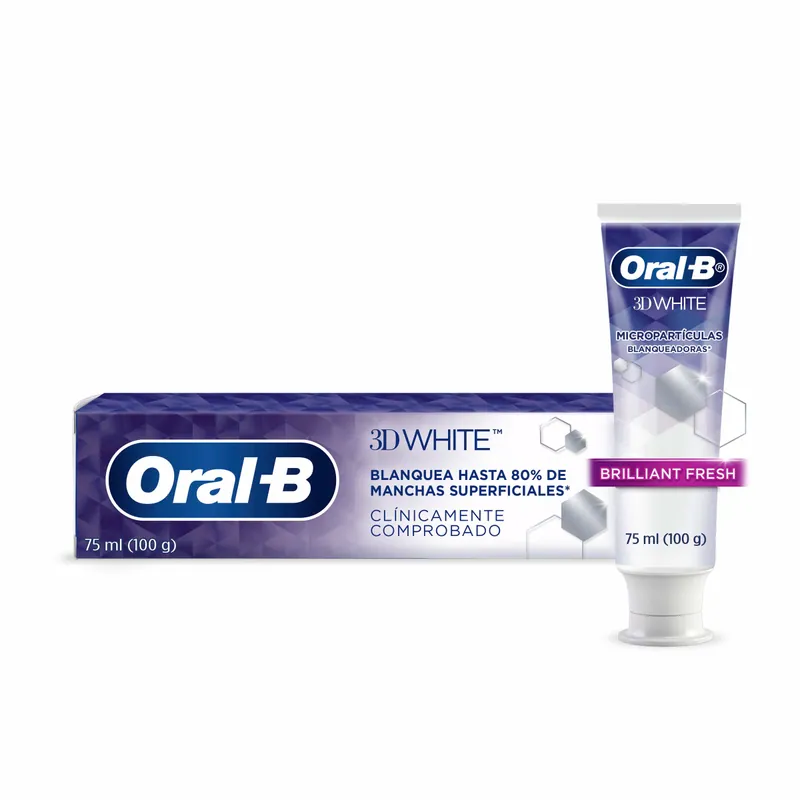 Crema dental Oral-B 3d White 75 mL