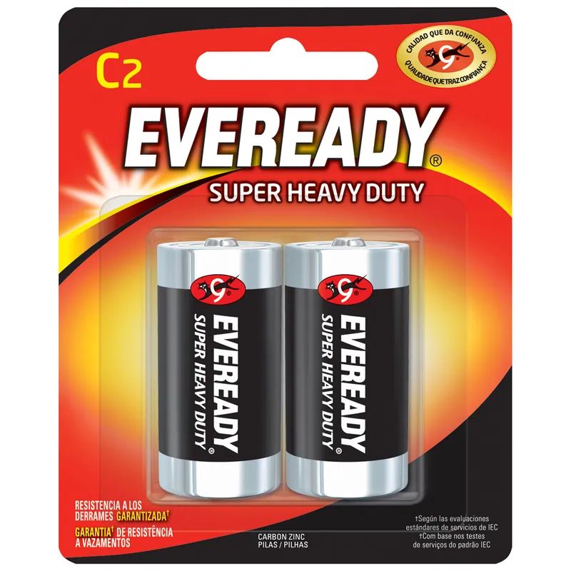 Pila Eveready Mediana 2 unidades