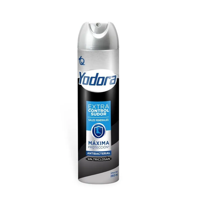 Spray pies Yodora E Control Sudor 260 mL