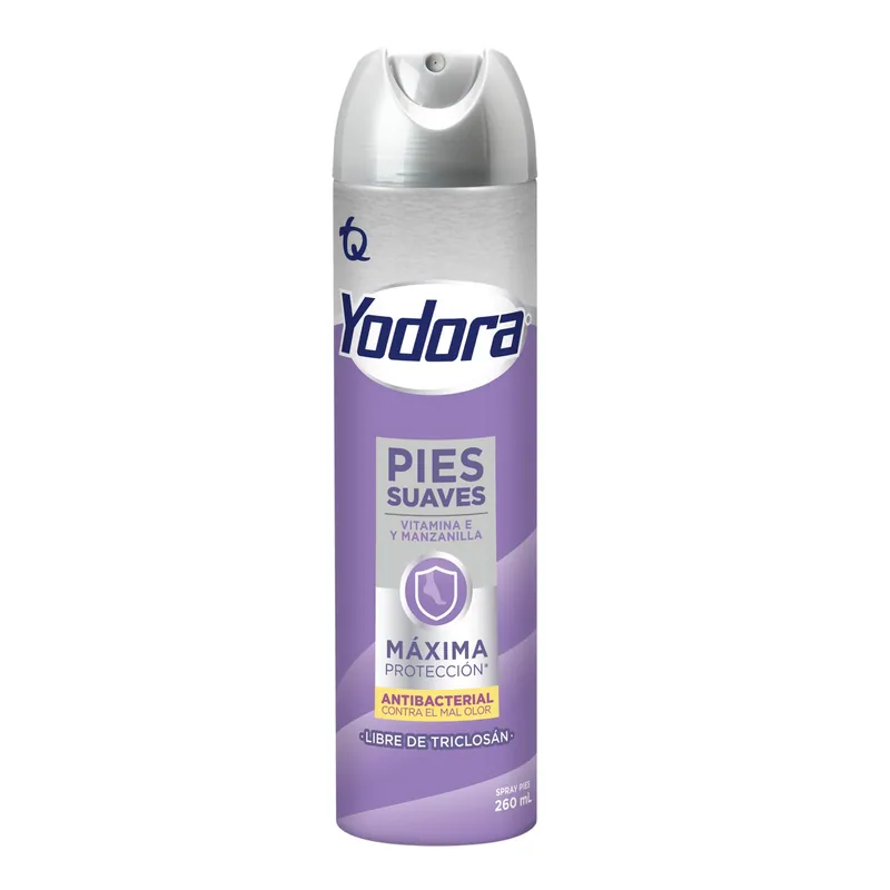 Spray pies Yodora pies Suaves 260 mL