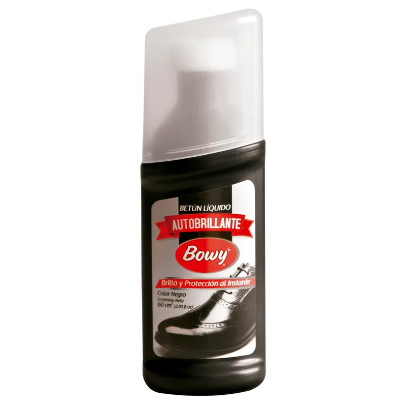 Betun líquido Autobrillante Bowy Negro 60 mL