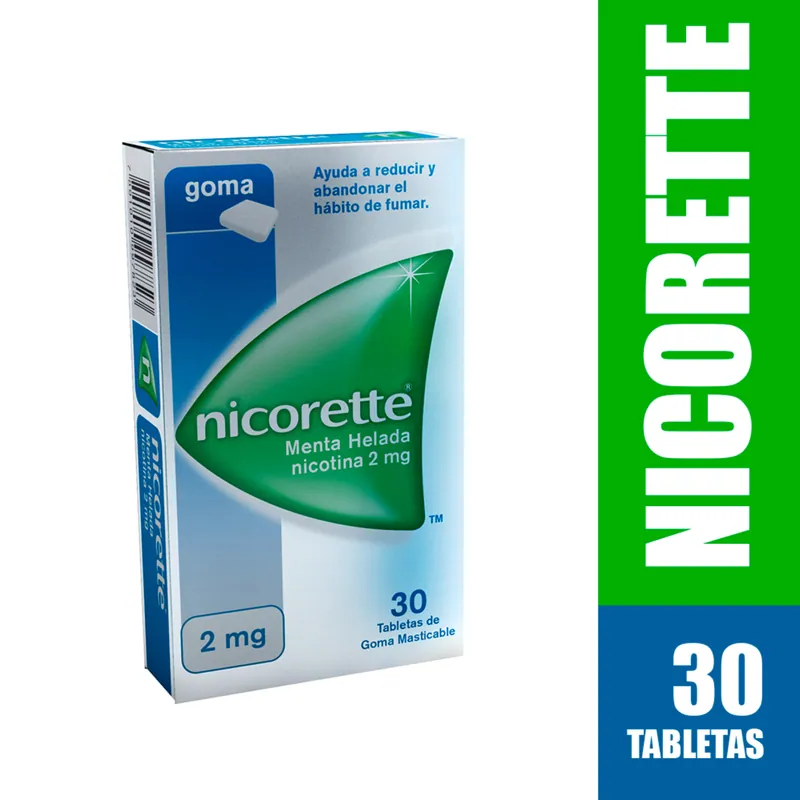 Nicorette Menta Helada 2 mg 30 Gomas