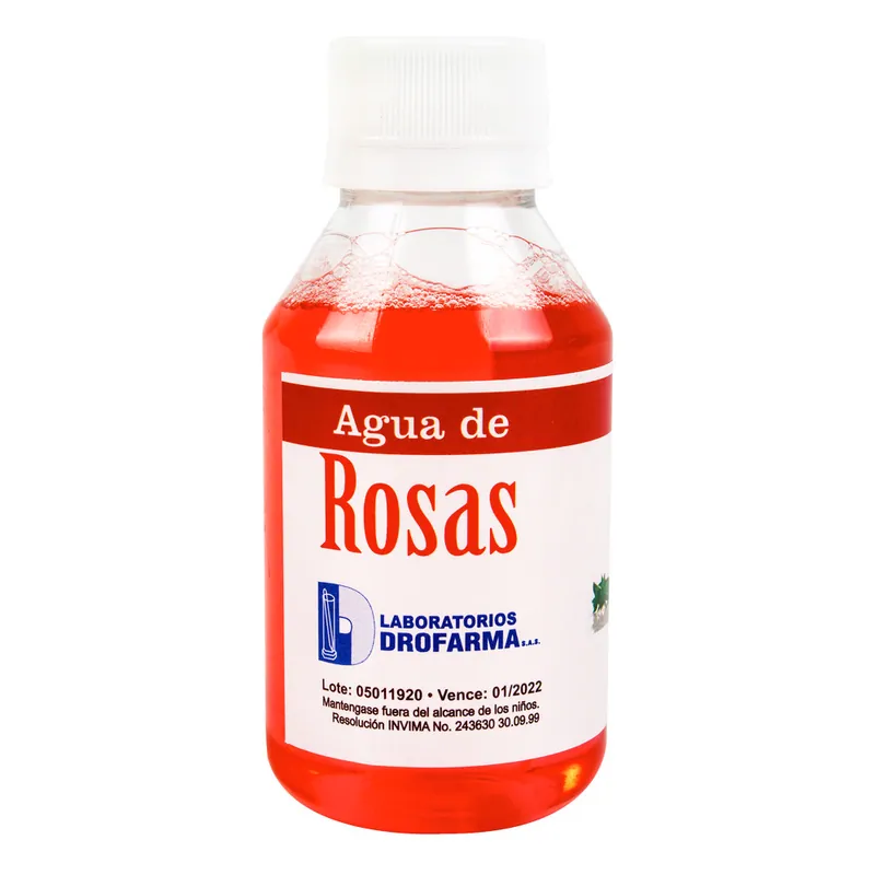 Agua de Rosas 120 mL Drofarma