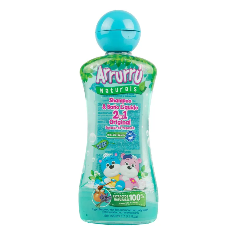 Champú Arrurru y baño 2en1 220 mL