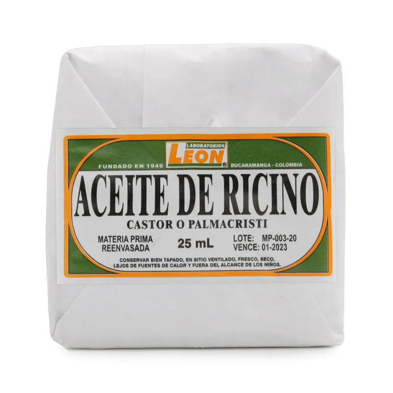 Aceite Ricino 25 mL 12 unidades Leon