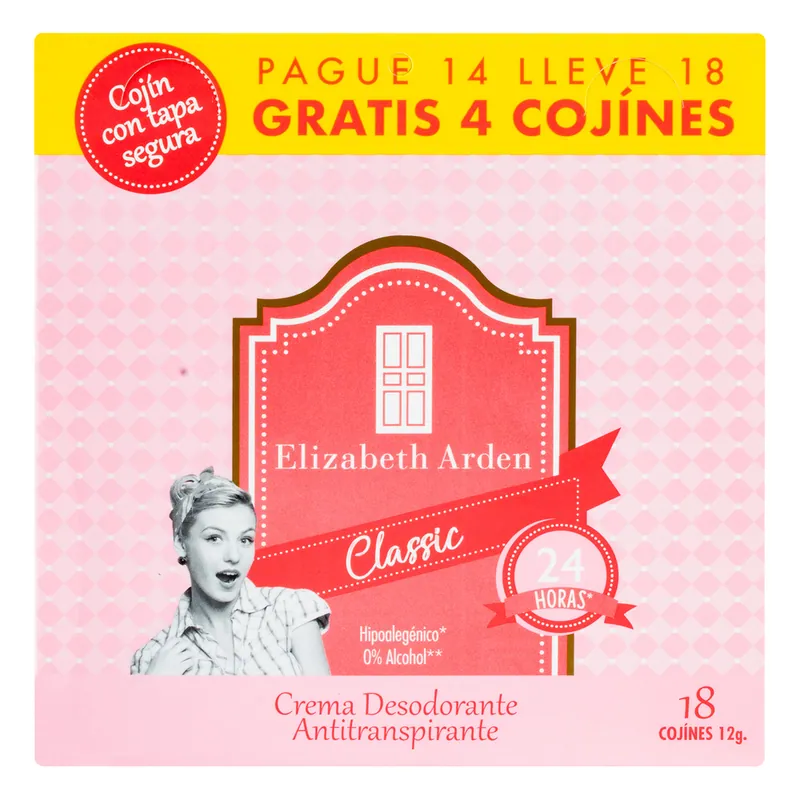 Desodorante Ea 14 sobres Clas C Tapa 12 g Gt 4