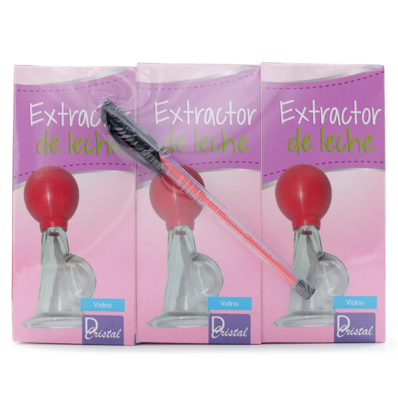 Sacaleches Medical Vidrio + Boligrafo