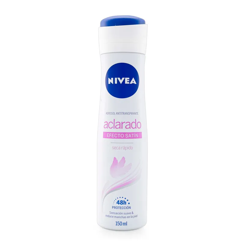 Desodorante Nivea spray Acla Efecto Satin 150 mL M