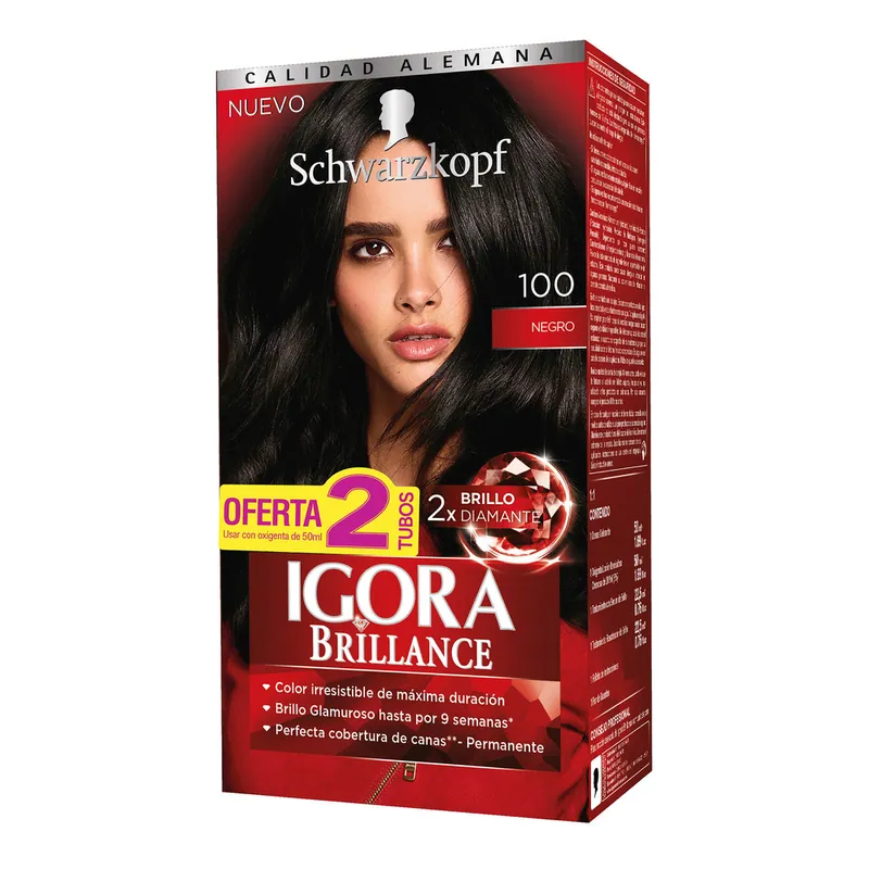 Igora Brillance D T 1oo Negro
