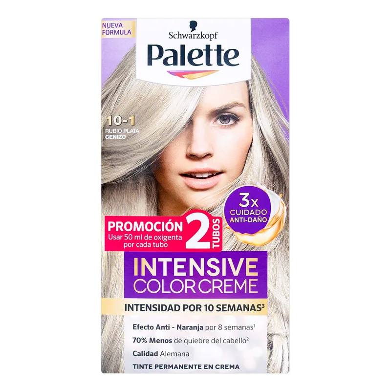 Palette crema D Tubo 10-1rub Plata Cenizo