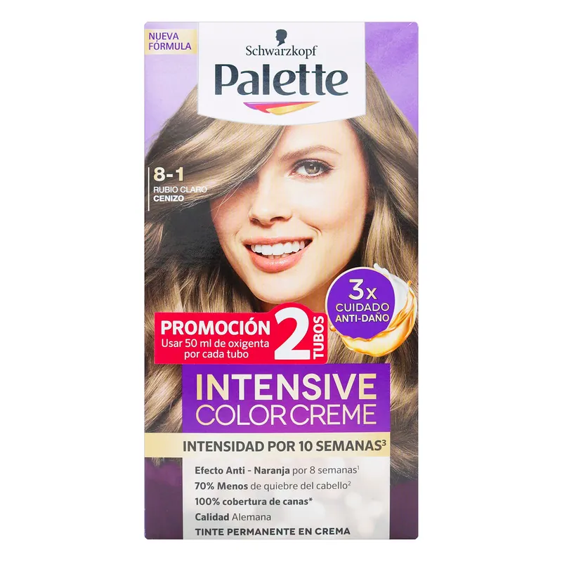 Palette crema D Tubo 8-1 Rub Claro Cenizo