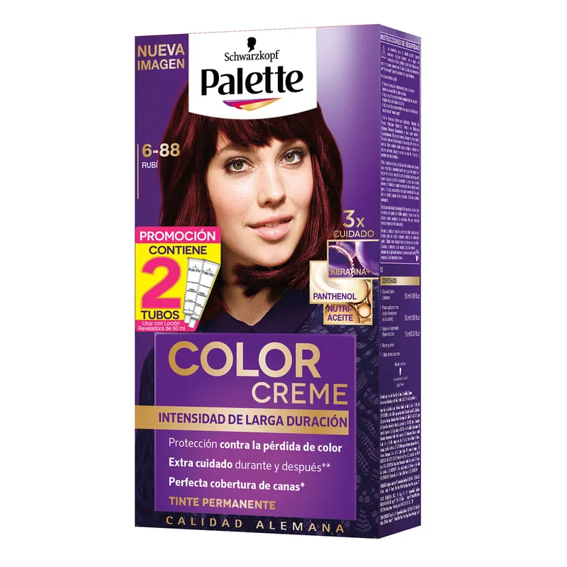Palette crema D Tubo 6-88 Rubi