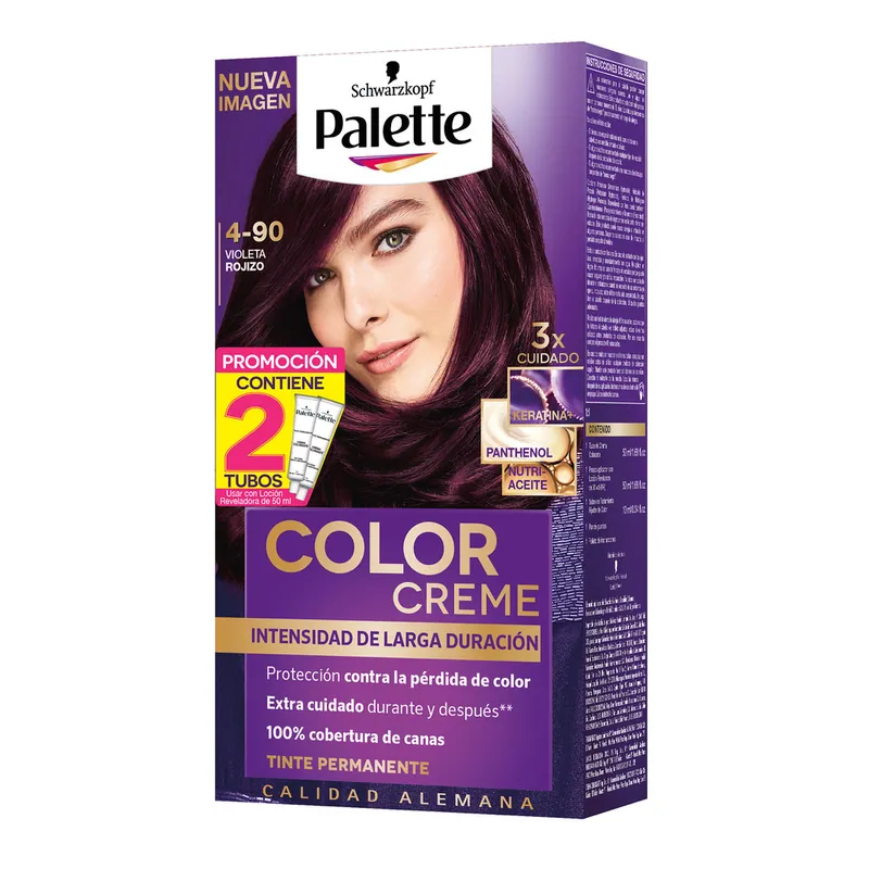 Palette crema D Tubo 4-90 Violeta Rojizo