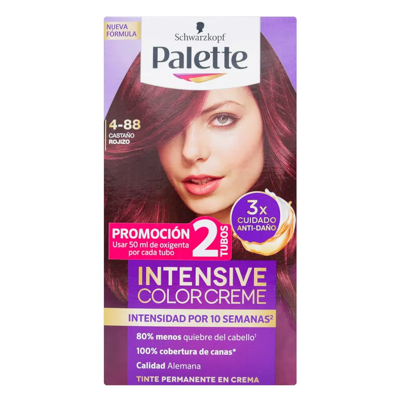 Palette crema D Tubo 4-88 castaño Rojizo