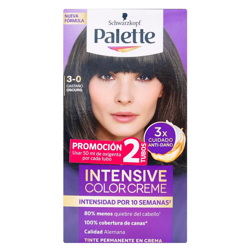 Palette crema D Tubo 3-0 castaño Oscuro