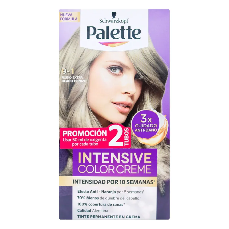 Palette crema D T 9-1 Rub Ext Cla Cenizo